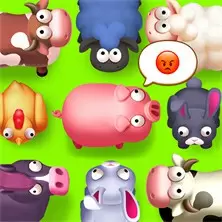 どうぶつ牧場：ソートで合成
