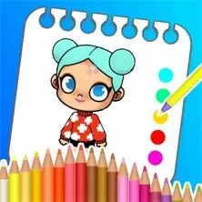 Toca Boca著色挑戰