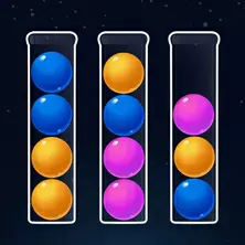 球排序謎題-顏色排序