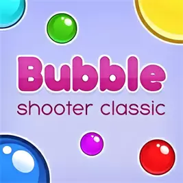 Jogo clássico de tiro em bolhas