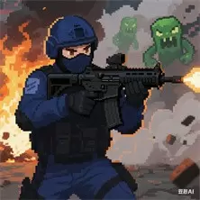 反恐精英大戰我的世界