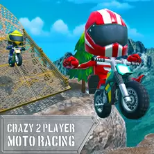 瘋狂的雙人摩托賽車