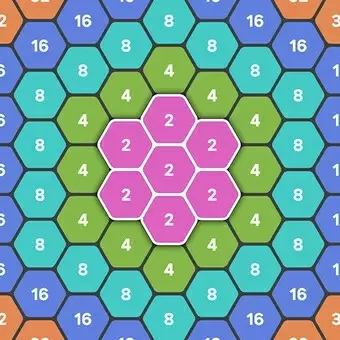 六角拼拼：2048