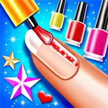 Salon Nail Art: เกมออกแบบเล็บ