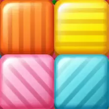 Quebra-cabeça de blocos de cores