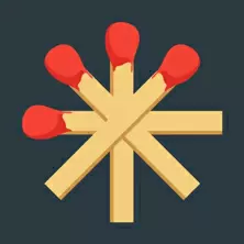 用火柴完成脑筋急转弯
