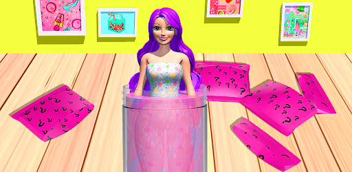 驚喜變色盲盒娃娃: 泡水變色玩偶化妝換裝玩具女生小遊戲大全