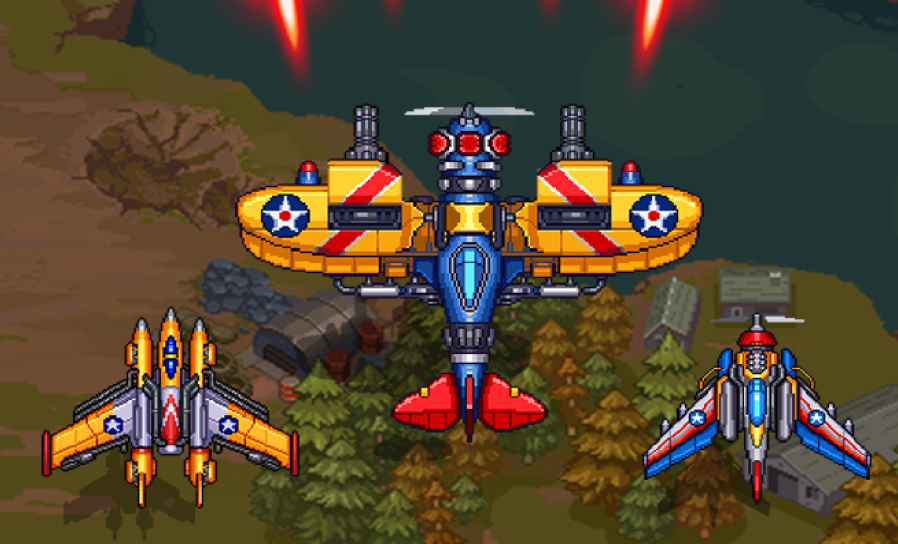 空軍1945：射擊飛機街機遊戲