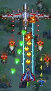 空軍1945:射擊飛機街機遊戲