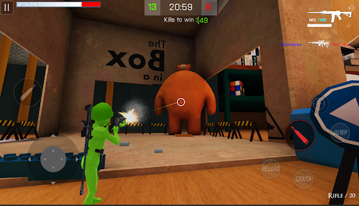 軍人 玩具兵戰鬥