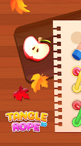 Tangle Rope 3D: Untwist Knots