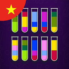 排序水拼圖 - 顏色分類游戲