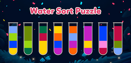 排序水拼圖 - 顏色分類游戲
