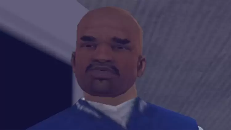 8-Ball上的燒傷疤痕在哪裡?