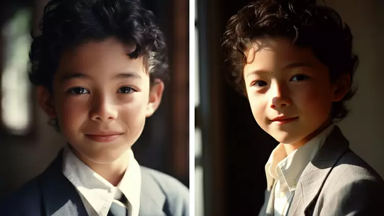 哪張圖片是AI生成的圖片？