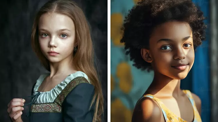 哪張圖片是真實圖片？