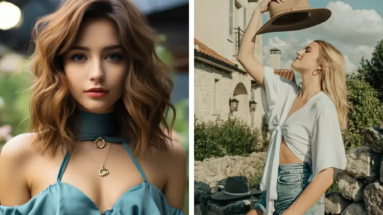 哪張圖片是AI生成的圖片？