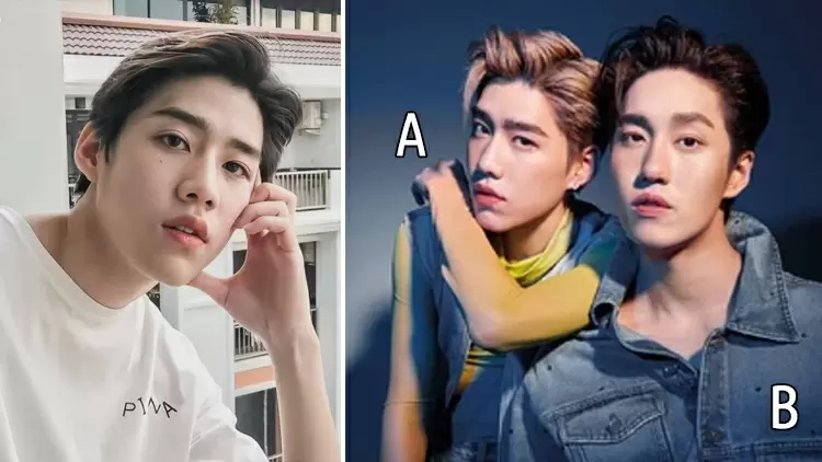 你覺得在右邊這組的合照中，誰看起來更像左側單人照片里的人？