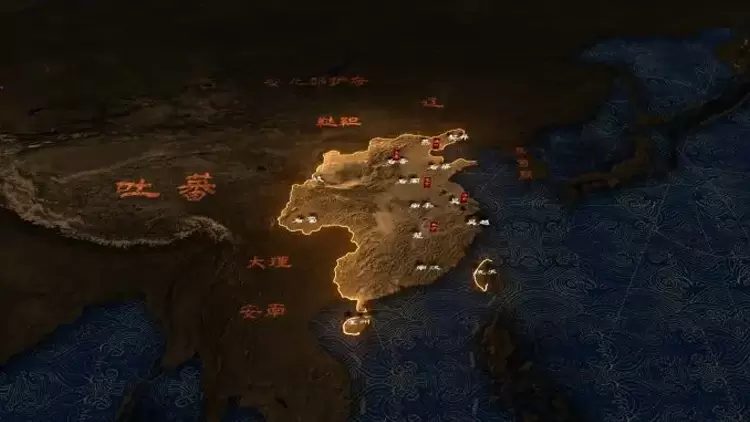 五代十國時期，“十國”中疆域最小、從未稱帝的政權是?