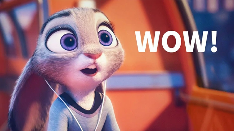 哇！ 你對《動物城》的淵博知識和欣賞真的令人印象深刻。