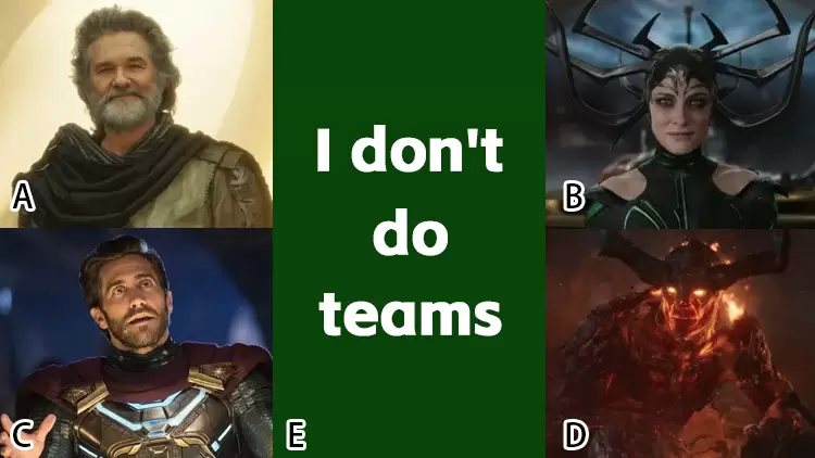 選擇一個你想合作的漫威反派