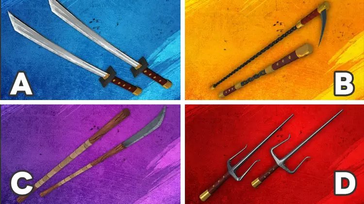 你在戰鬥中最喜歡的武器是什麼？