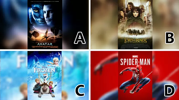 如果要參加一個化妝舞會，你會選擇哪個電影主題的裝扮？