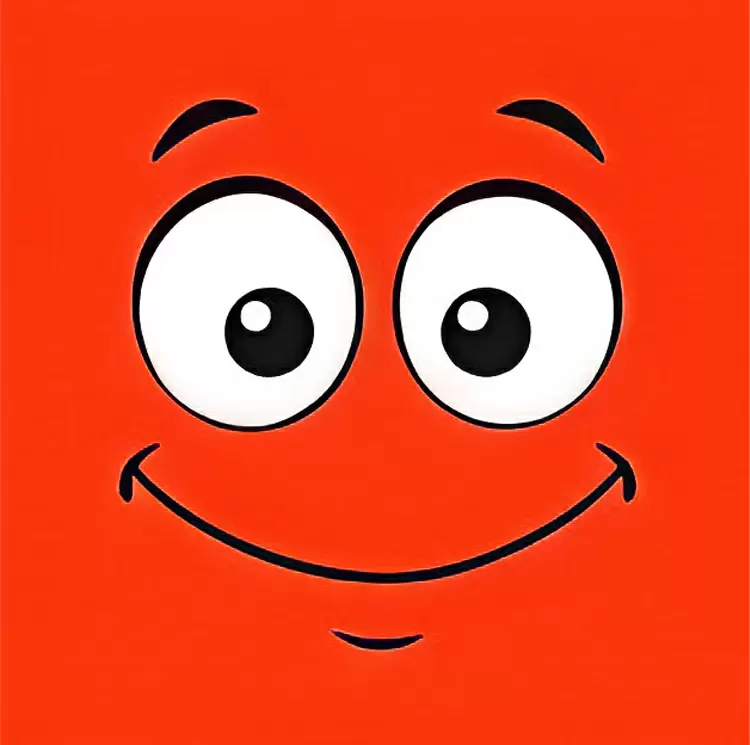 熾熱的激情紅色的微笑