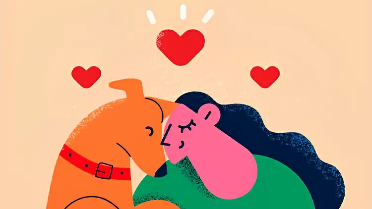 小狗的崇拜之眼