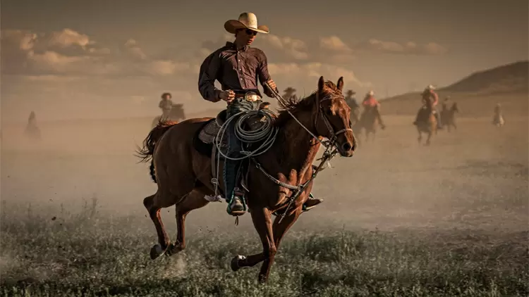 耶！ 你骨子裡就是個牛仔。