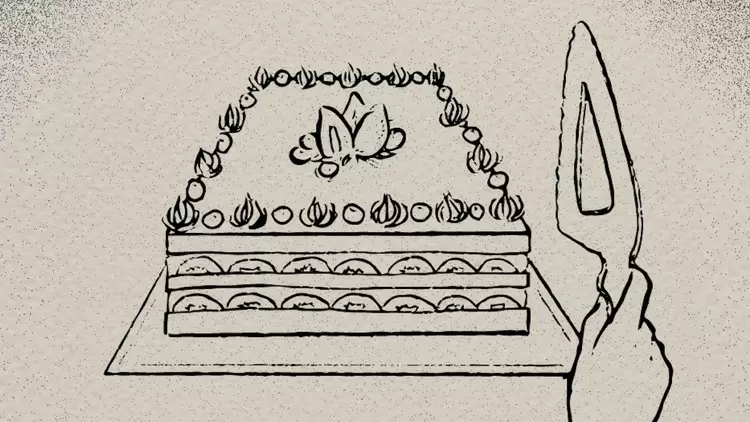 生日就快到了！三位朋友邀我去那間想去很久的咖啡廳，並點了一個正方形的六吋蛋糕給我。上桌後理所當然是我來切啦，然而此時的我會想怎麼樣切它？