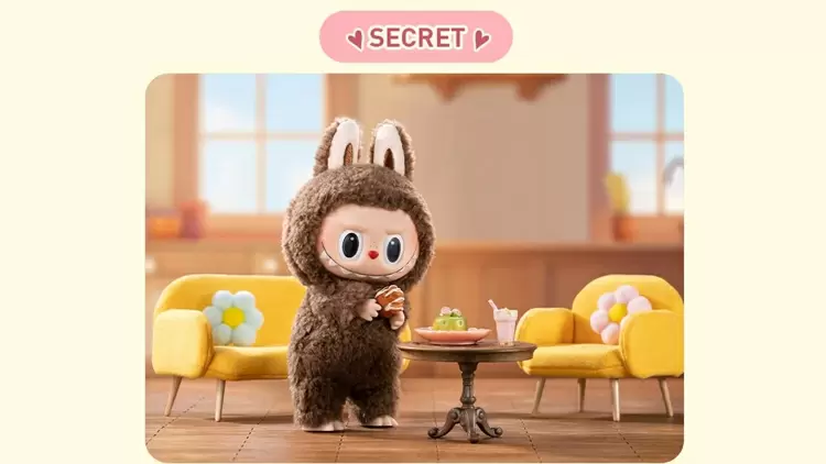 The Monsters Labubu心跳馬卡龍系列 - 栗子可可