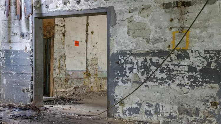 看到牆上有一些奇怪的圖案和標記,你心裡覺得: