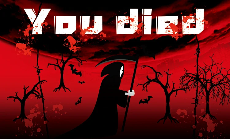 不，你沒能活下來。