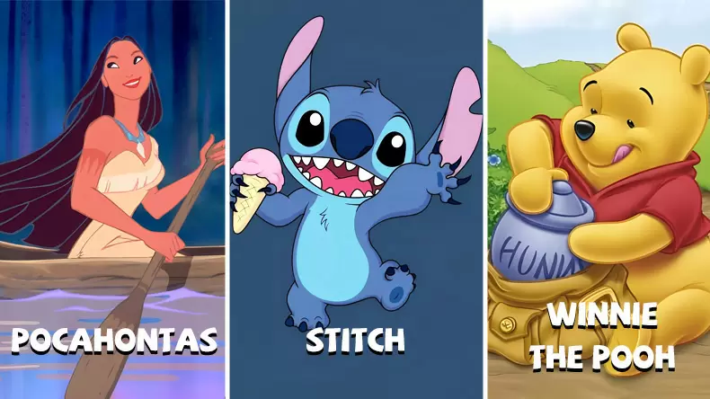 你是哪三個迪士尼角色的組合？