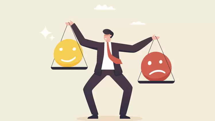 情緒狀態較平衡