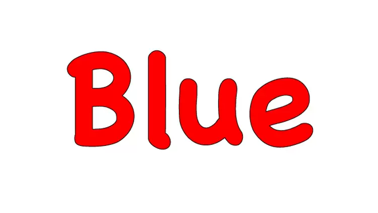 快的 在5秒內選擇你看到的顏色（而不是單詞）！