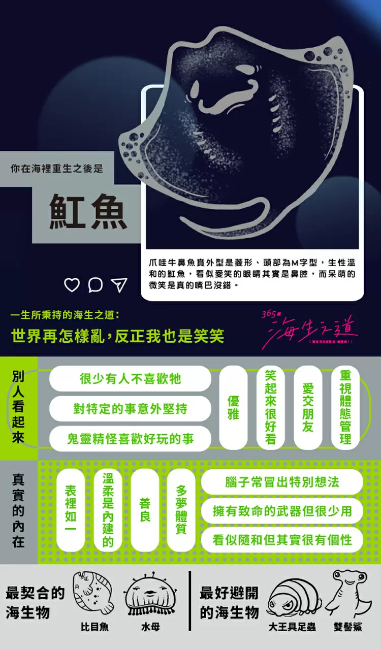 你在海裡重生之後是魟魚