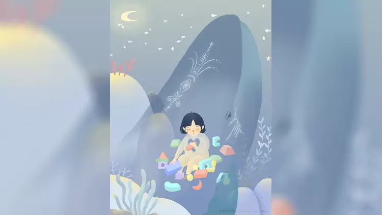 努力不懈的貧窮小孩