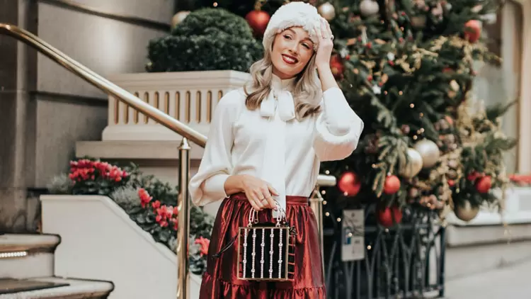 經典的紅色和綠色。