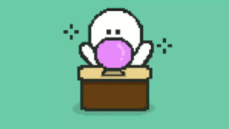 《第一關:確認你的心之所嚮》摸著能夠預知未來的水晶球,想像你的未來是個什麼樣的人?