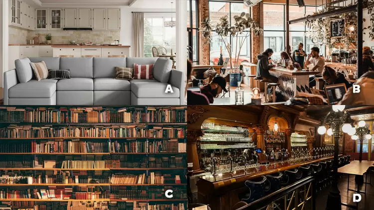 以下四個地方，你周末更喜歡去哪個？