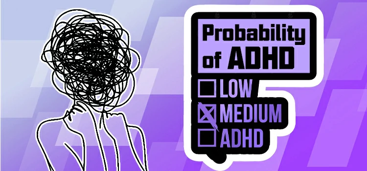 你沒有多動症，但注意力確實有問題。