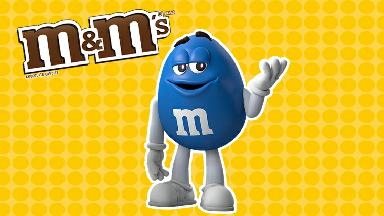 白巧克力M&M