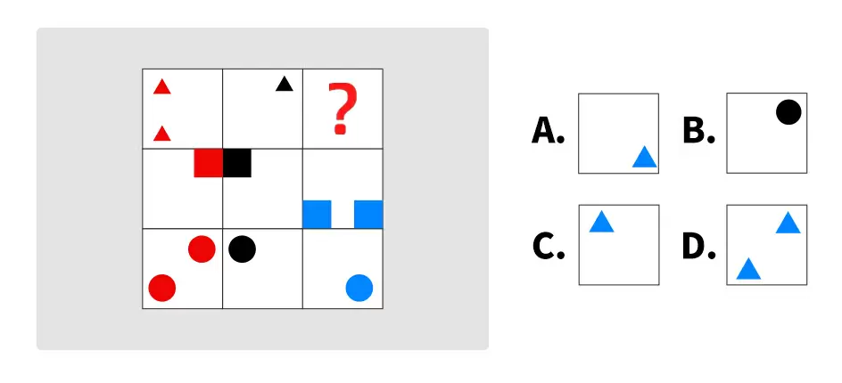 選擇缺失的圖形