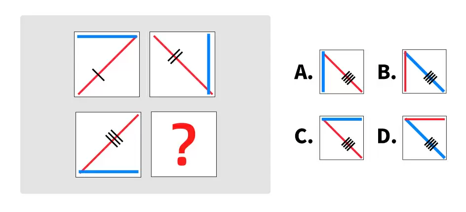 選擇缺失的圖形