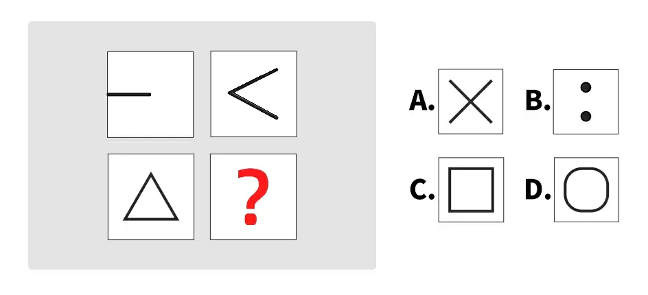 選擇缺失的圖形