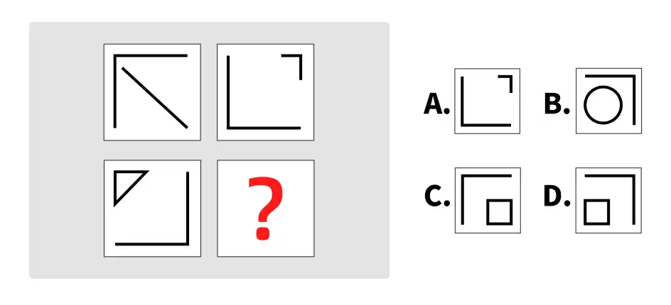 選擇缺失的圖形