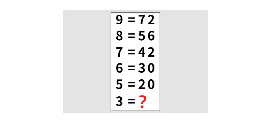 選擇缺失的號碼